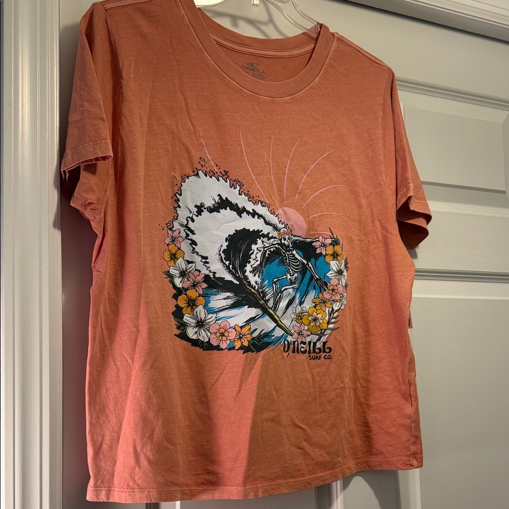 O'Neill Coral Surf Graphic Tee Women’s Size XXL NWT